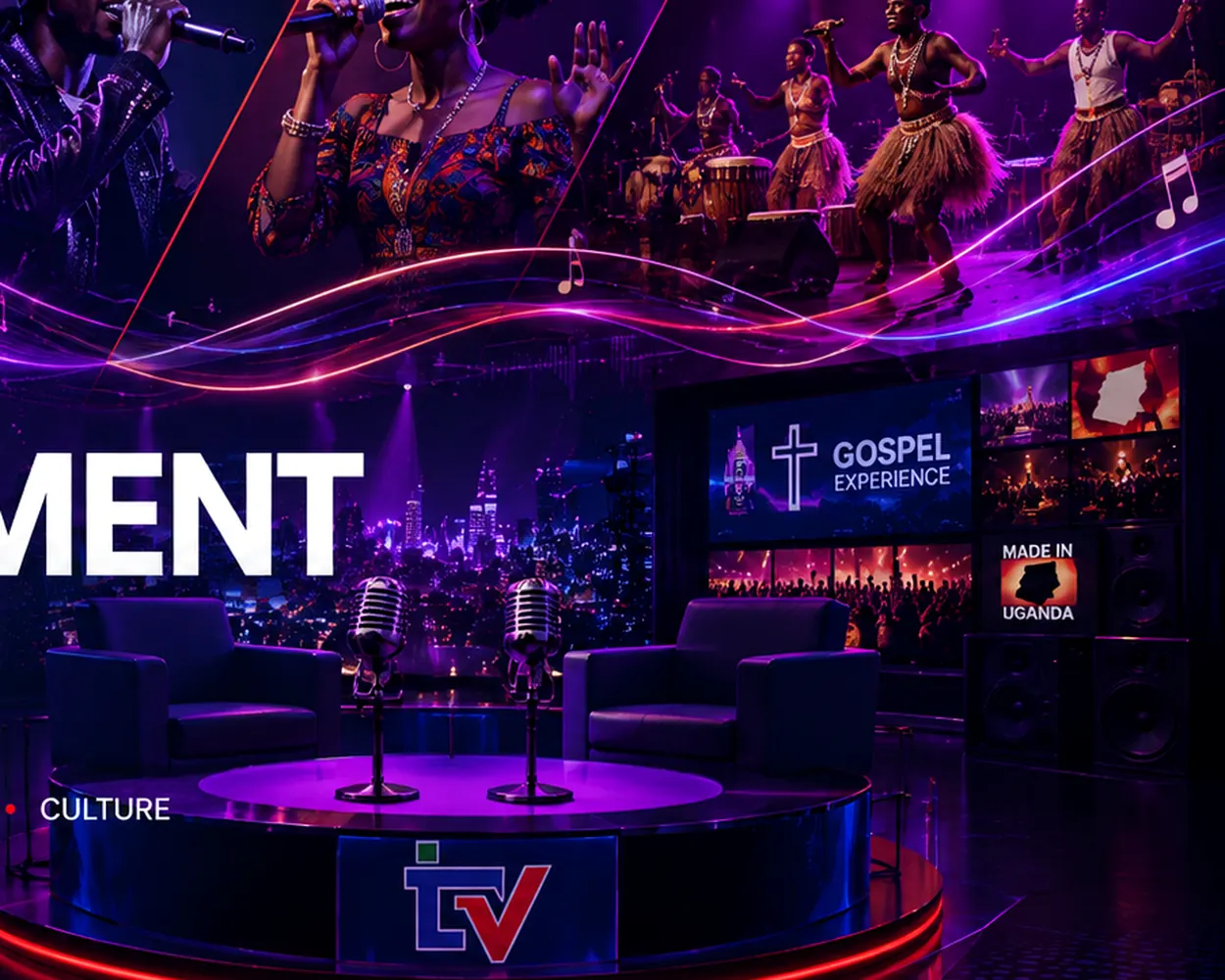 iTV Uganda music stage, artist performances and entertainment studio