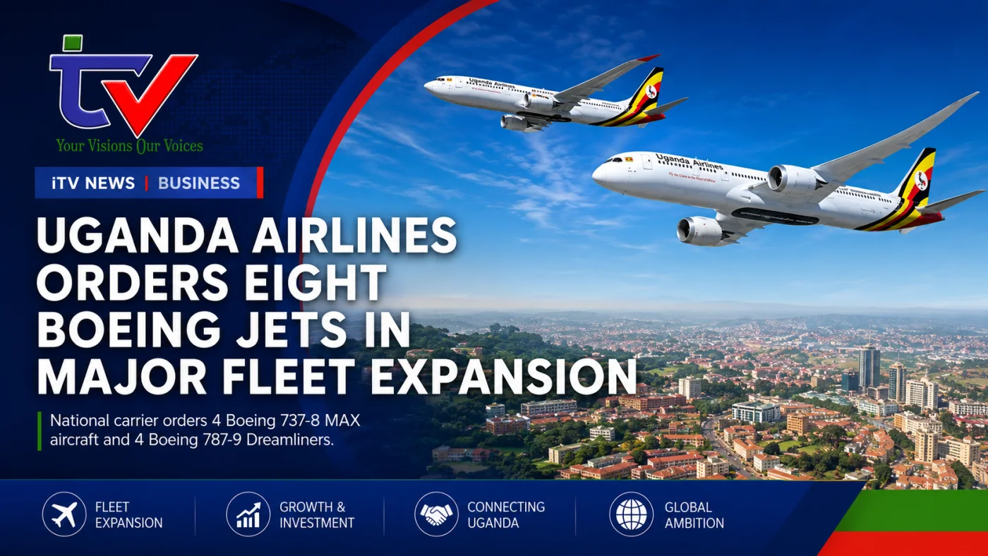 Suggested title: Uganda Airlines Orders Eight Boeing Jets in Major Fleet Expansion
