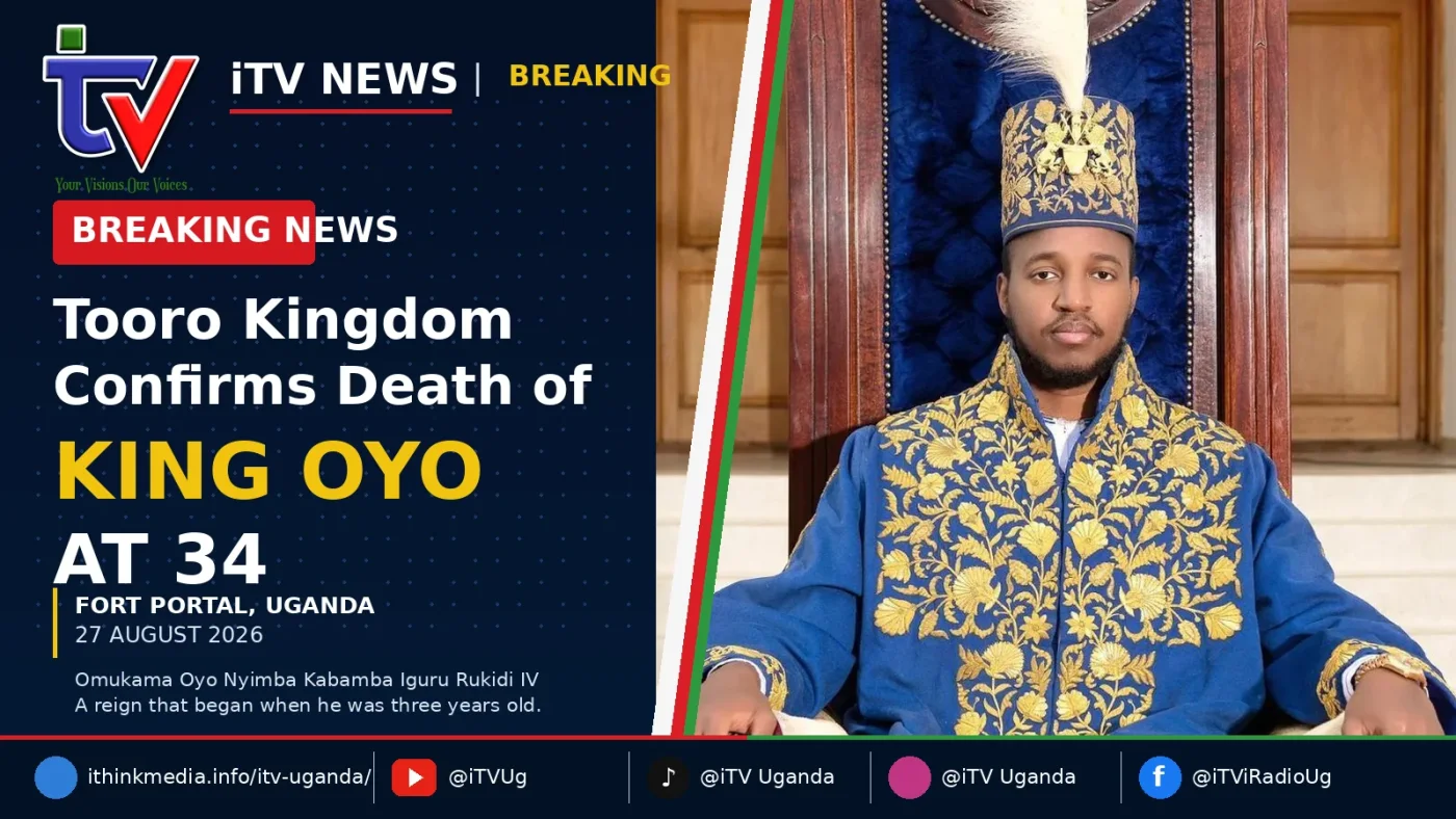 BREAKING: Tooro Kingdom Confirms King Oyo’s Death at 34