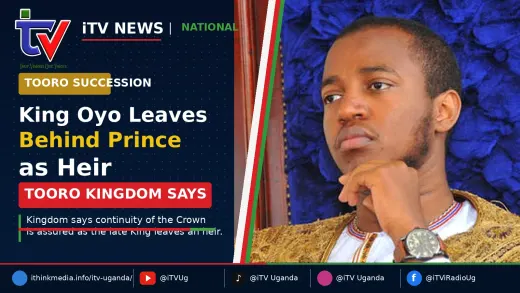 King Oyo Leaves Behind Prince as Heir, Tooro Kingdom Says