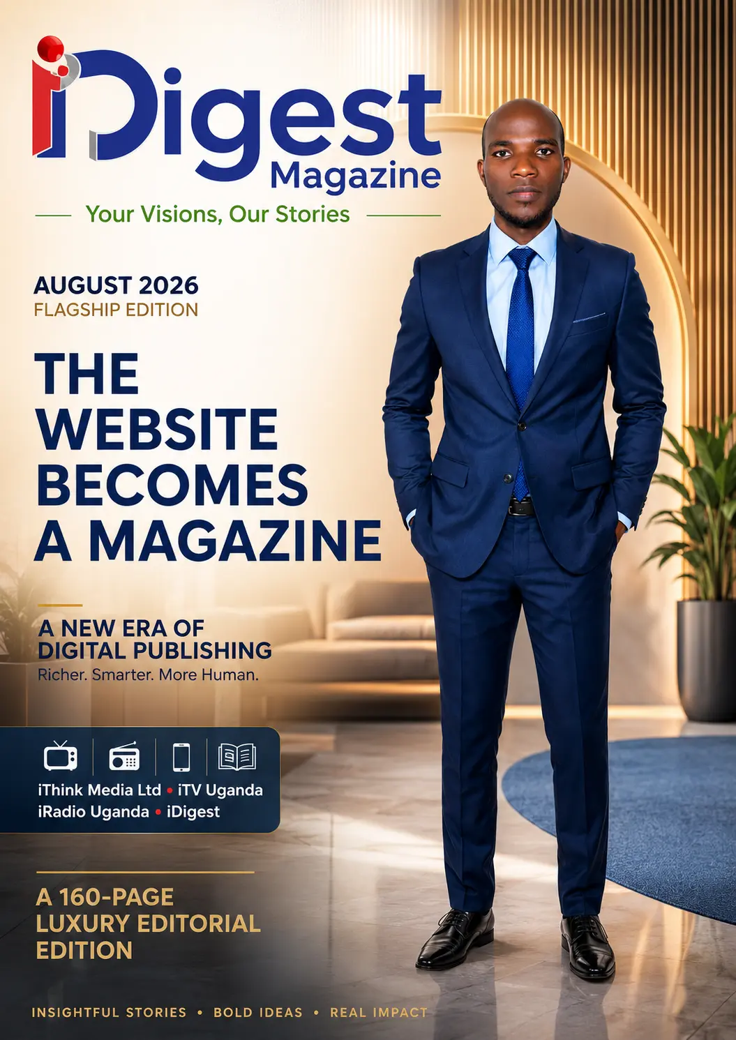 iDigest Magazine — August 2026 Flagship Edition cover